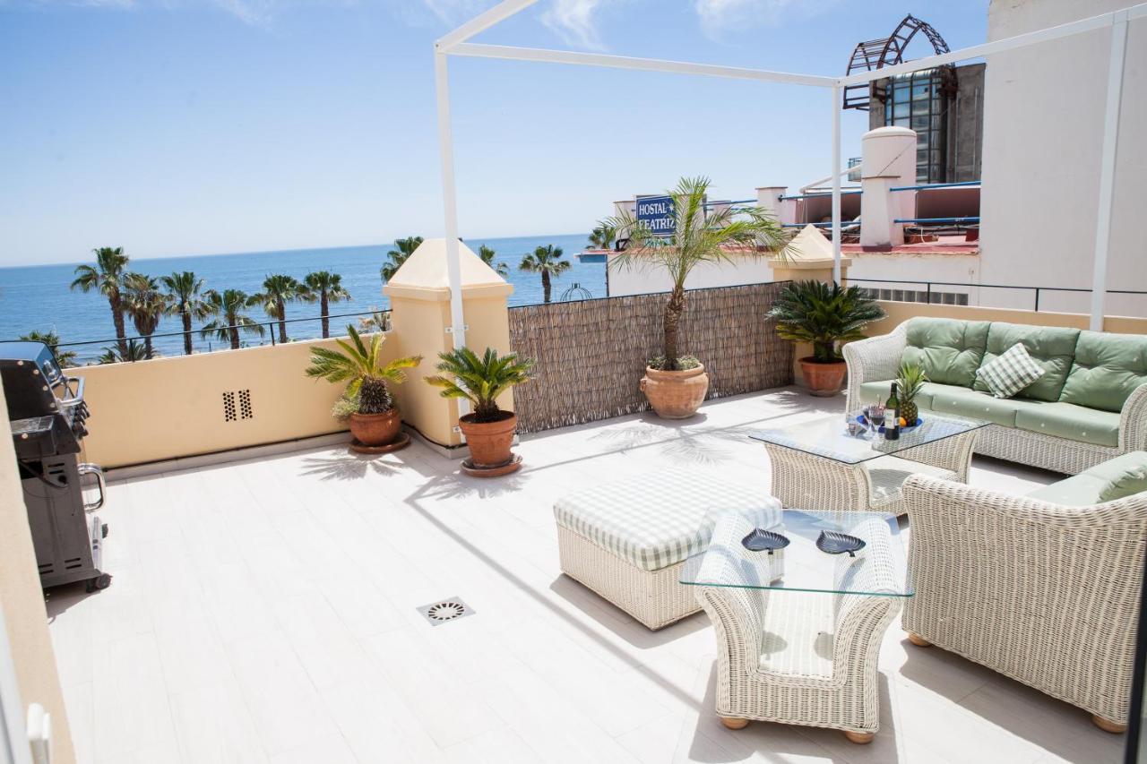 Spacious 200 Sq.M. Penthouse With Sea View Terraces Torremolinos Exterior photo